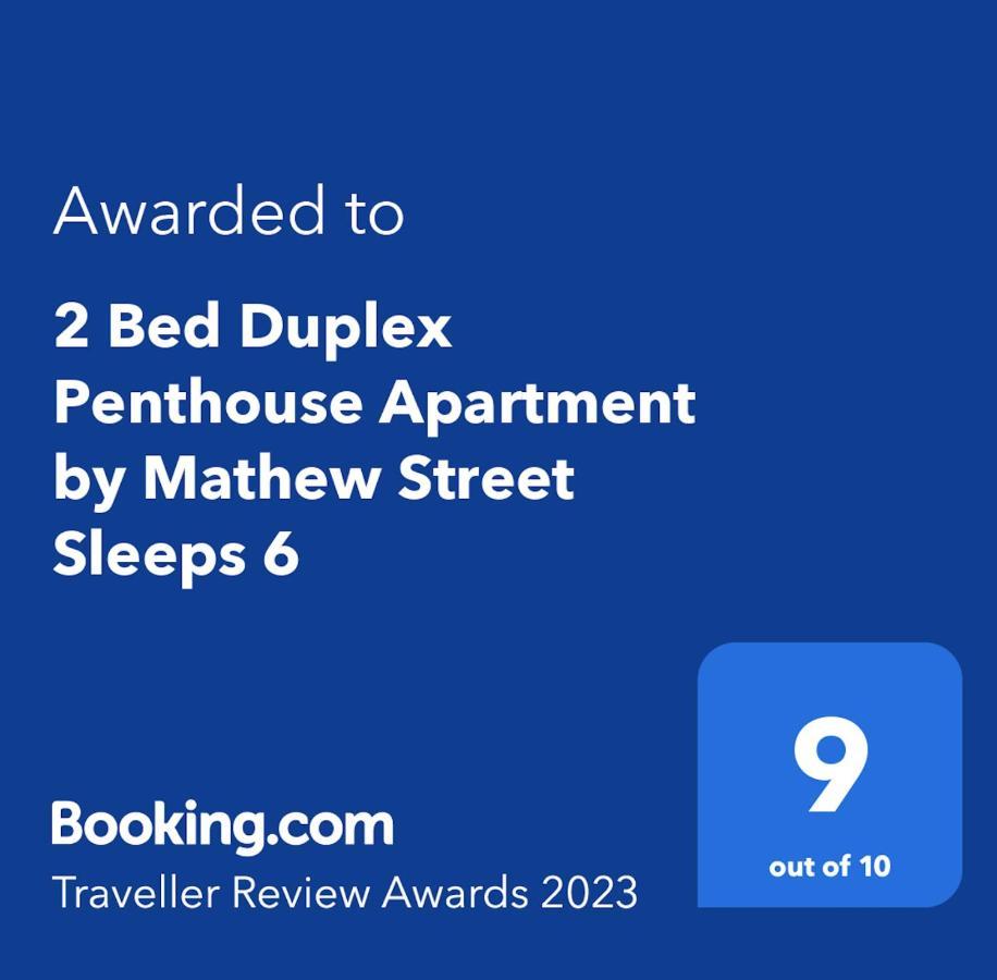 2 Bed Duplex Penthouse Apartment By Mathew Street Sleeps 6 Liverpool Ngoại thất bức ảnh